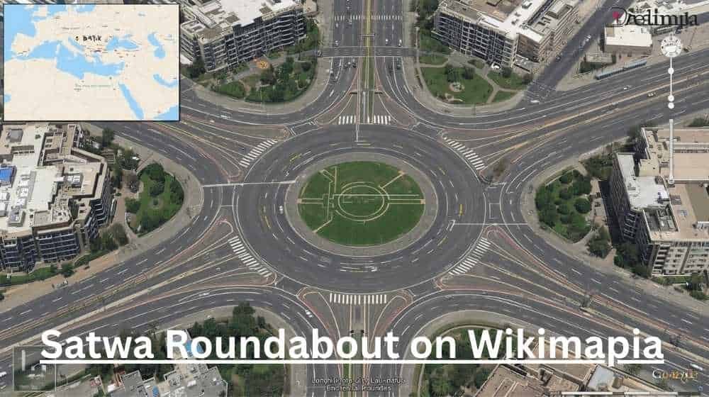 Satwa Roundabout on Wikimapia