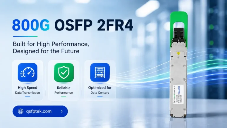 800G FR4 in AI Clusters: Balancing Reach, Cost, and Complexity
