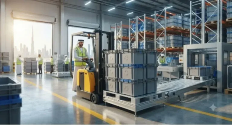 Why UAE Manufacturers Are Investing in Reusable Logistics Equipment?