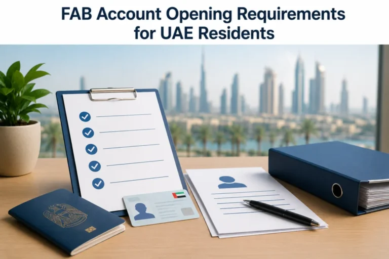 FAB Account Opening Requirements for UAE Residents