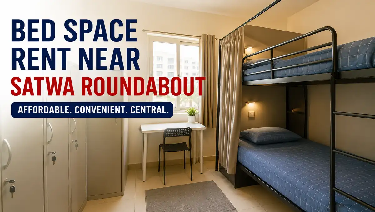 Affordable bed space for rent near Satwa Roundabout in Al Satwa, Dubai