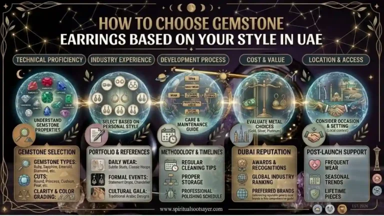 Gemstone Earrings Based on Your Style in UAE