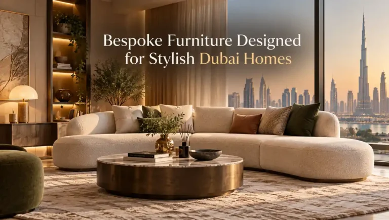 How Bespoke Furniture Can Transform Your Dubai Home