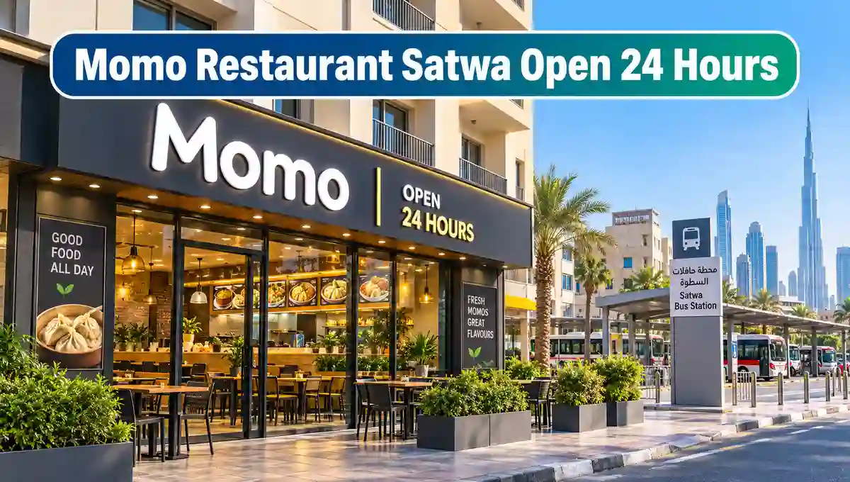 Momo Restaurant Satwa open 24 hours