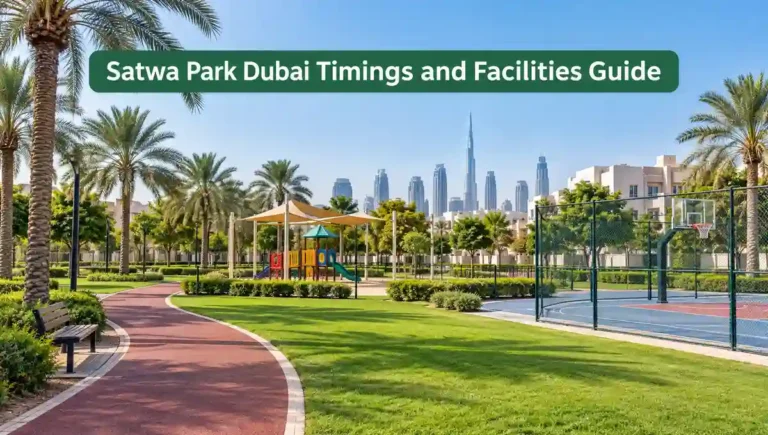 Satwa Park Dubai timings and facilities guide