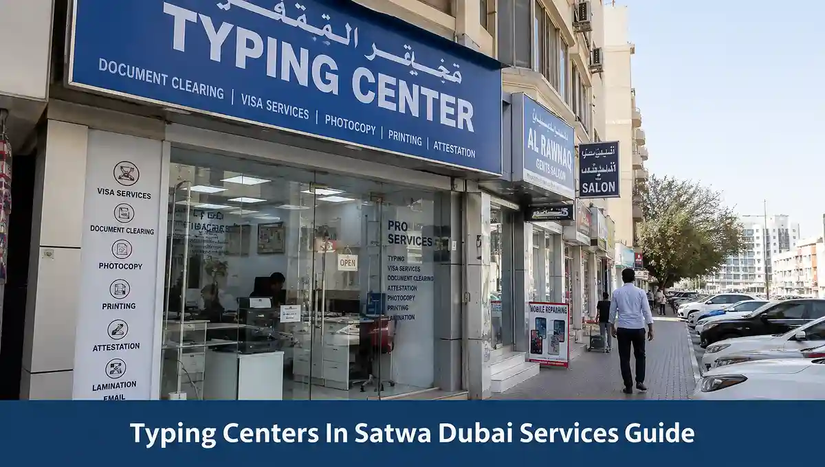 Typing centers in Satwa Dubai services guide