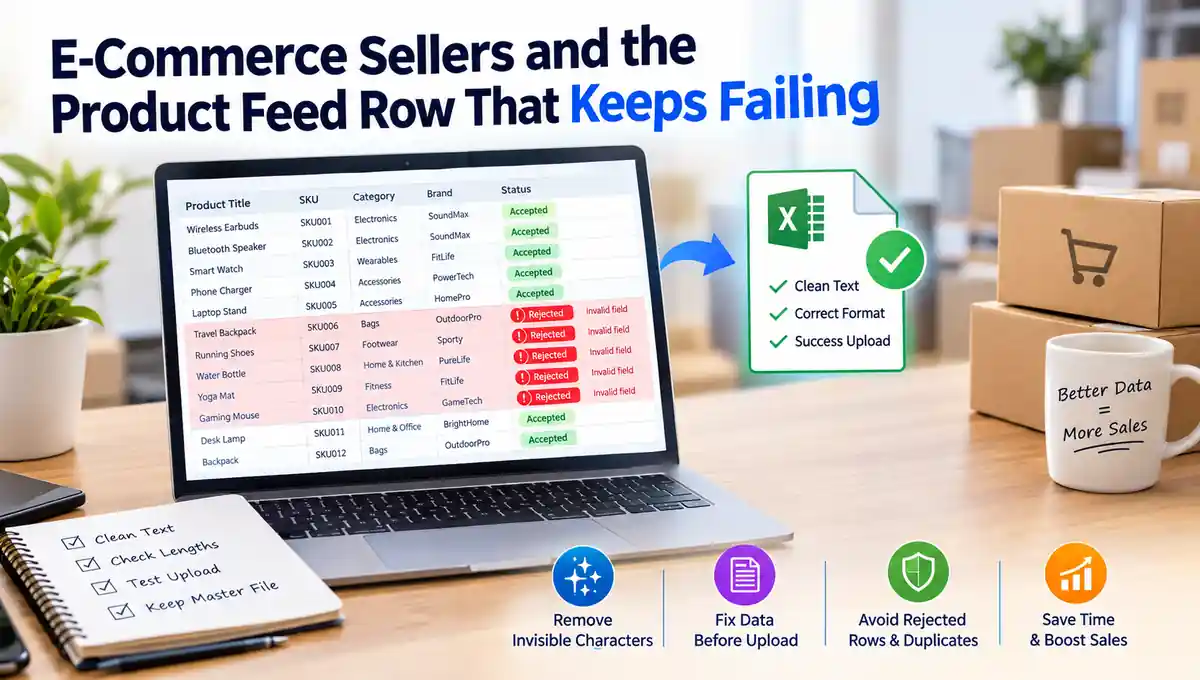 E-Commerce Sellers and the Product Feed Row That Keeps Failing
