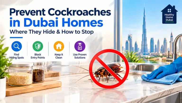 Prevent Cockroaches in Dubai Homes